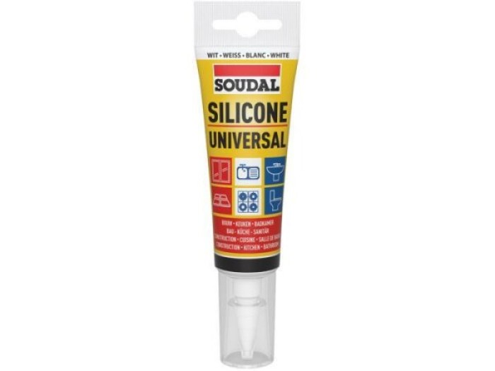 Soudal Universal-Silikon 80ml weiss, 124743